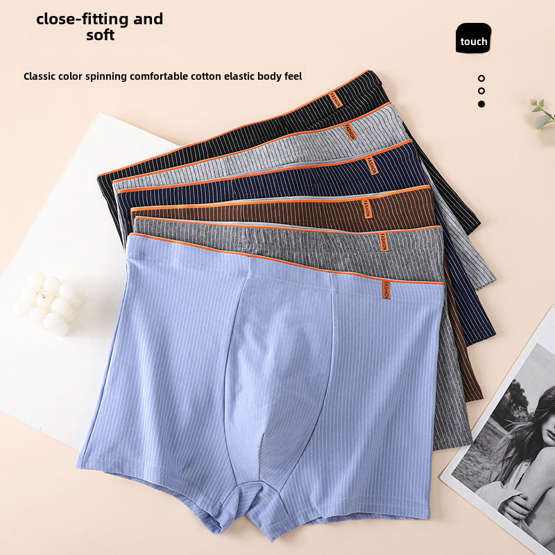PACK OF - 6 Cotton Antibacterial Breathable Men’s Boxers