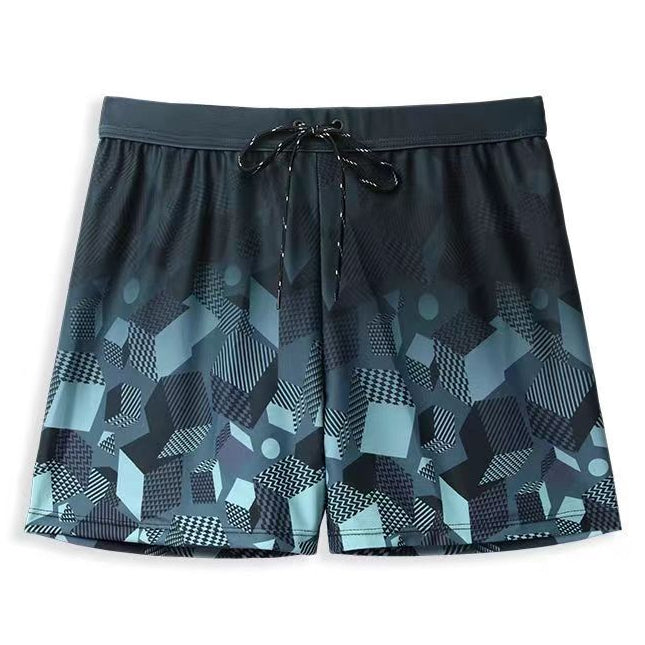 Men's Loose Quick Dry Boxer Anti Embarrassment Swim Trunks