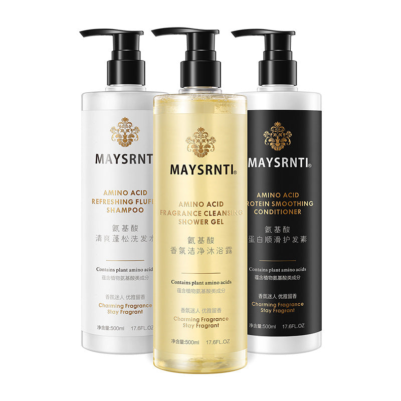 Plant Amino Acid Shampoo & Shower Gel Care Set