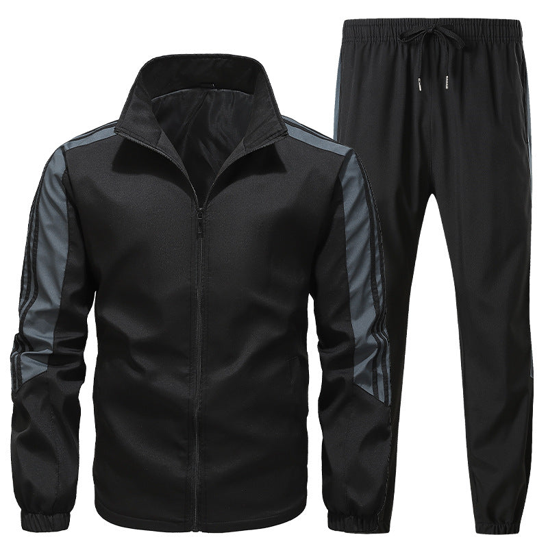 Men's Sports Jacket & Pants Set | Stylish Tracksuit