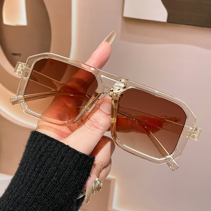 STOCK-Small Square Anti-UV Sunglasses for Men & Women