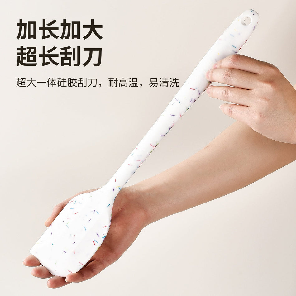 Extra Large Silicone Spatula Steel Core Cream Cake Tool