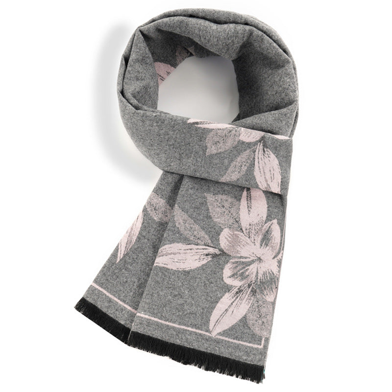 Ethnic Style Warm Winter Scarf for Women