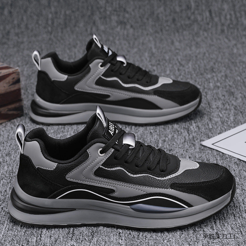 STOCK-Waterproof Leather Casual Work Shoes for Men 2025