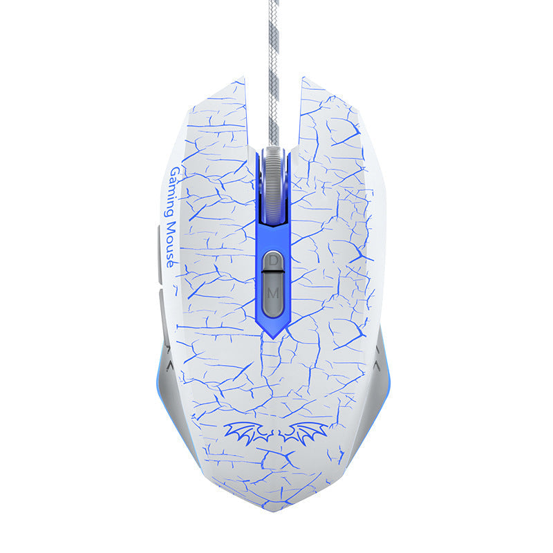 CF FPS RGB Gaming Mouse – 8000 DPI & 7-Key Macro Wired