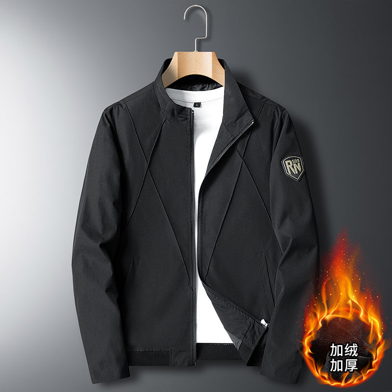 Men’s Casual Spring & Autumn Jacket – Trendy Youth Top