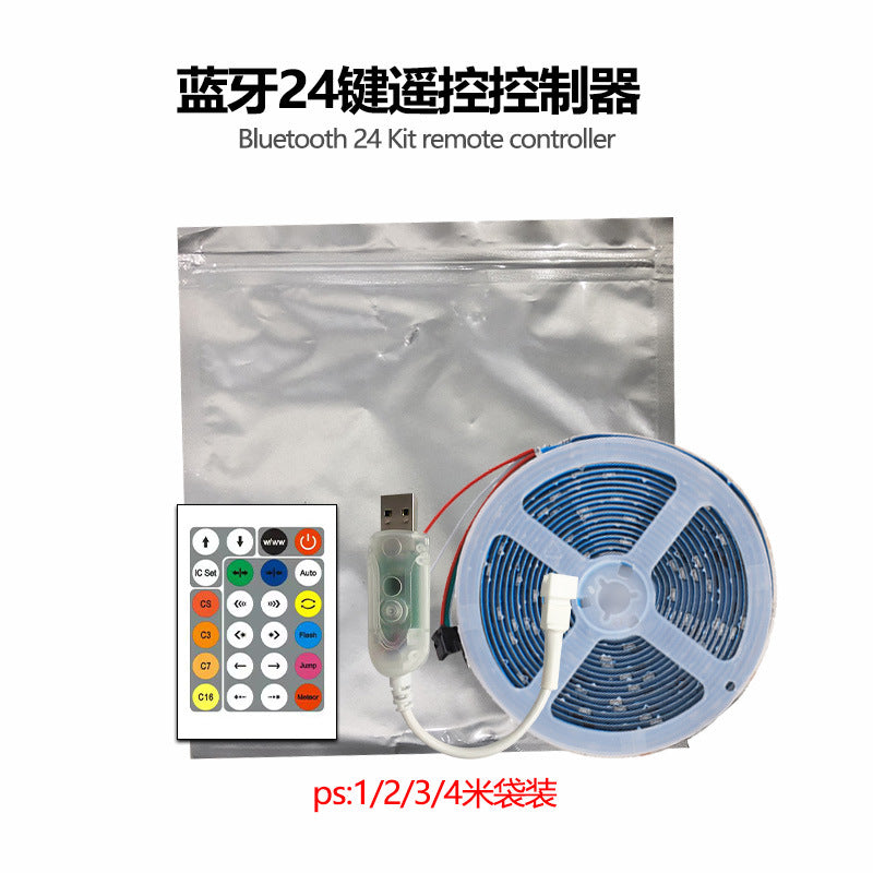 WS2812B Bluetooth LED Strip 5V Smart TV Light