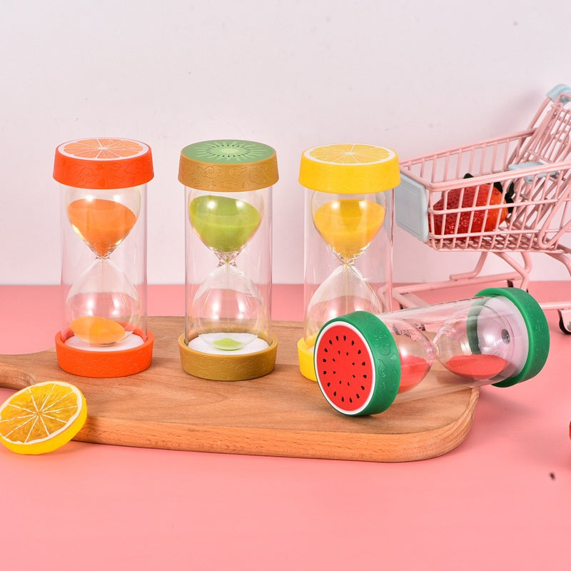 Plastic Fruit Hourglass Timer – 10/30/60 Min Kids