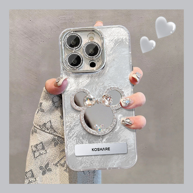 STOCK-Mickey Mirror iPhone Case (14–16 Pro)