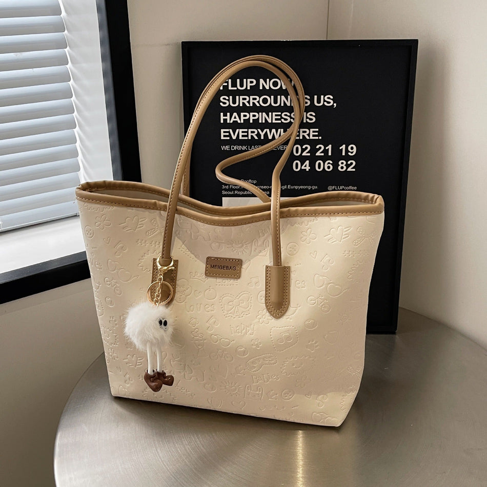 2024 Large Capacity Women’s Shoulder Tote Bag