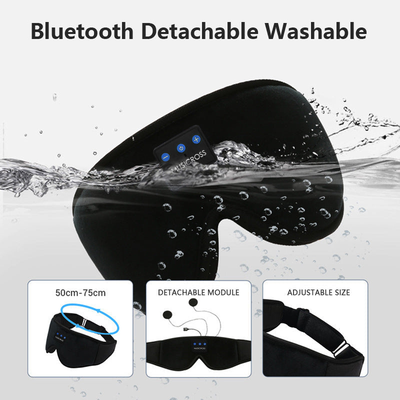 Smart Bluetooth Sleep Eye Mask with White Noise & Music