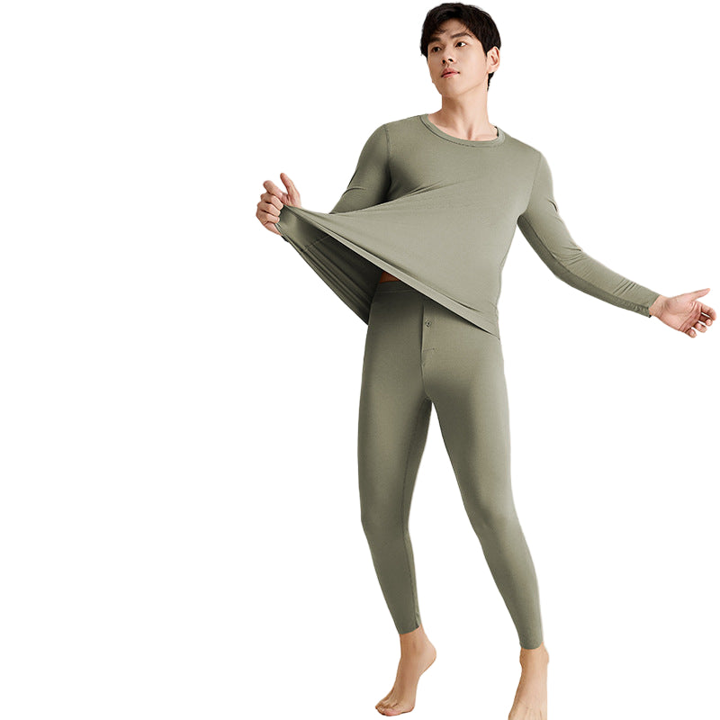 Men’s Slim-Fit Modal Thermal Suit – Bacteriostatic High-Elastic