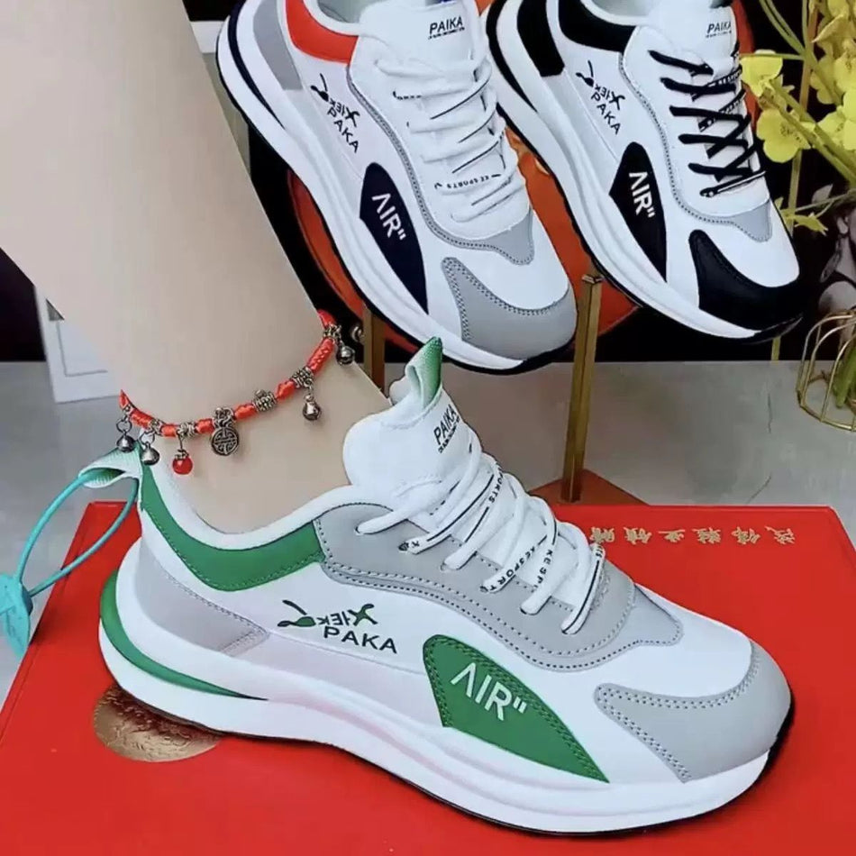 Soft Sole Leather Sneakers – Breathable & Stylish