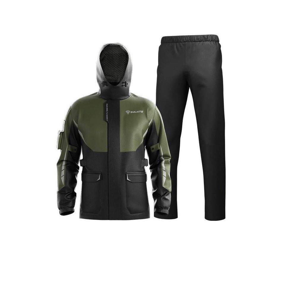 Waterproof Motorcycle Raincoat & Pants – Outdoor Riding Suit