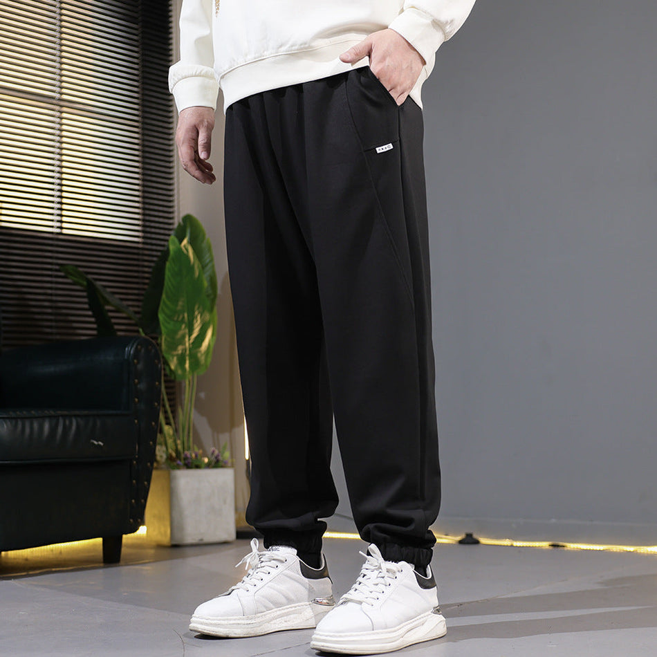 Plus-Size Men’s Casual Loose Sports Trousers