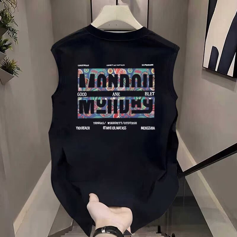 Men’s Cotton Sports Vest – Sleeveless Basketball Casual Wear