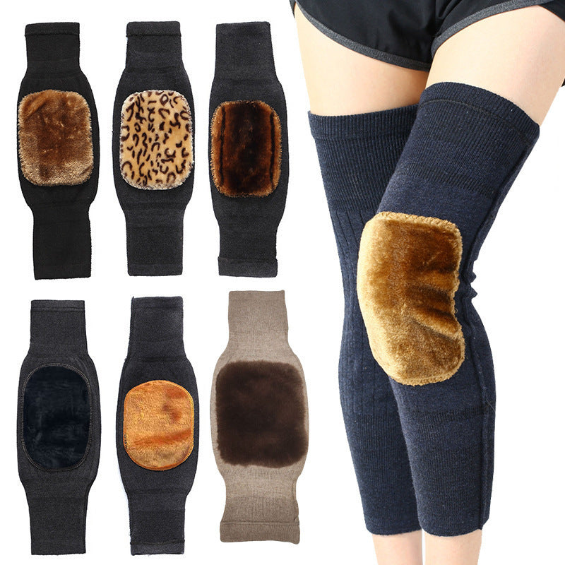 Autumn Winter Imitation Cashmere Knee Guards Elderly