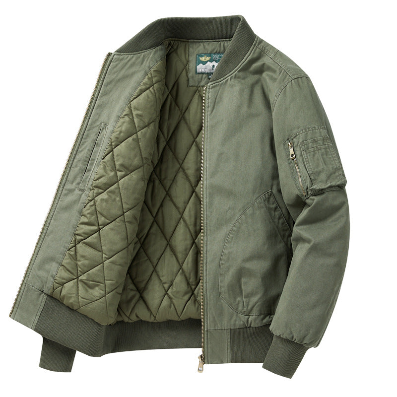 STOCK-Cotton Padded Coat for Men 2025 | Thick & Cozy
