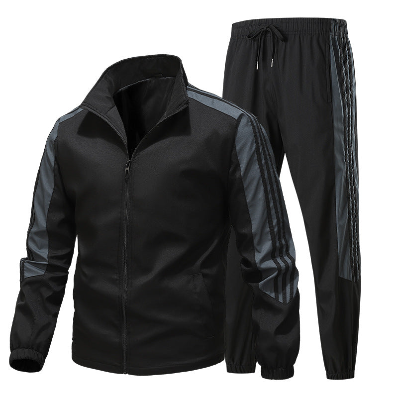 Men's Sports Jacket & Pants Set | Stylish Tracksuit