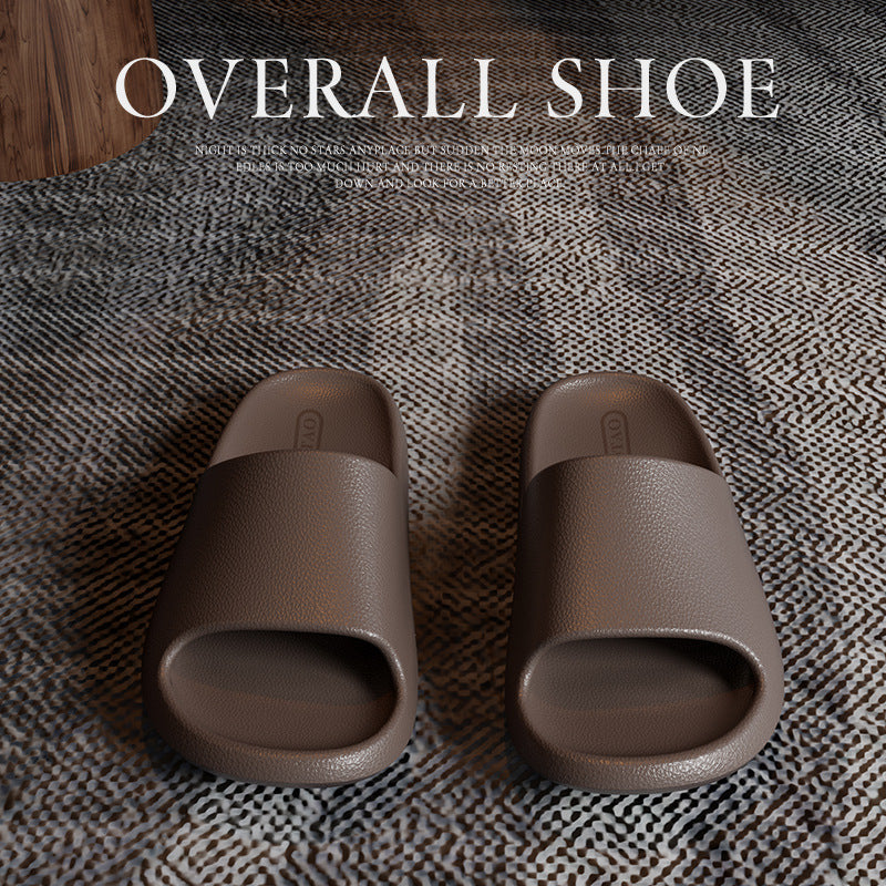 Men’s & Women’s EVA Leather-Pattern Non-Slip Indoor Summer