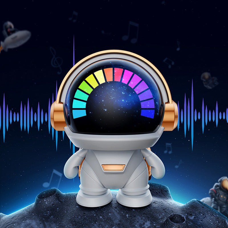 Spaceman Mini Bluetooth Speaker with Subwoofer Design