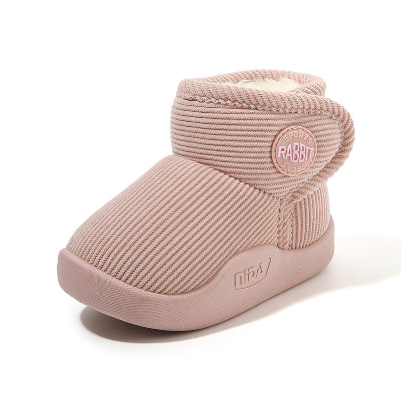 Kids’ Winter Snow Boots – Warm Soft Toddler Shoes