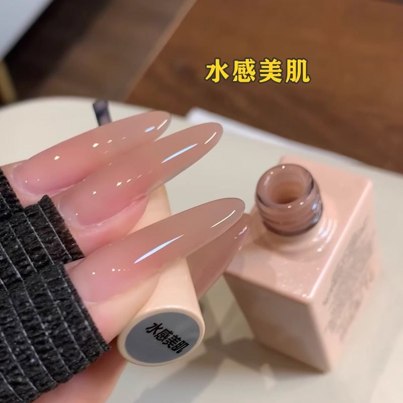 STOCK-Ice Permeable White Jade Nail Gel