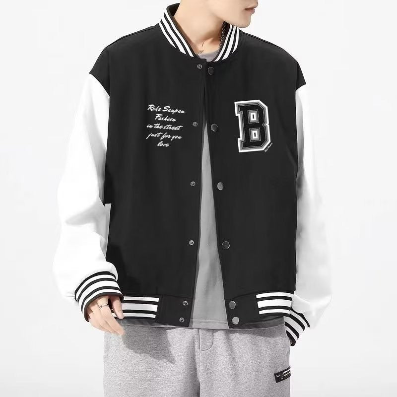 INSTOCK-Men's Spring & Autumn Jacket ‚ Trendy American Baseball