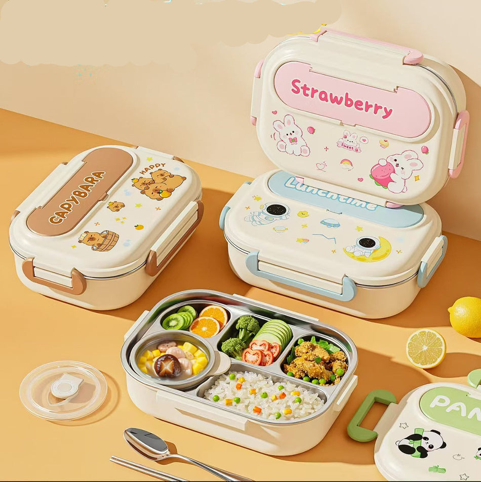 304 Stainless Steel Insulated Lunch Box – Student & Office