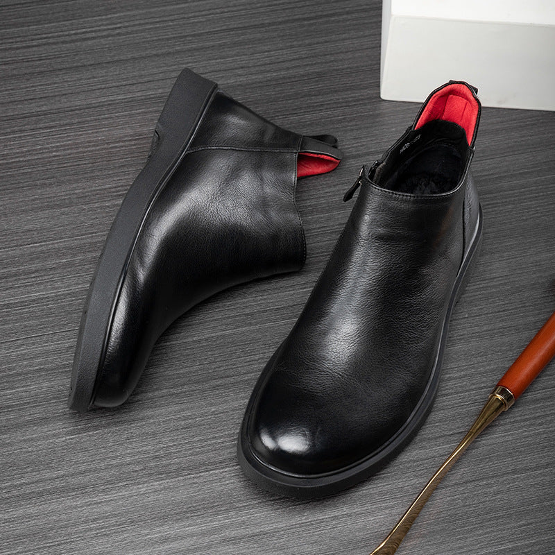 Men’s Leather Chelsea Boots | Retro British Style Boots