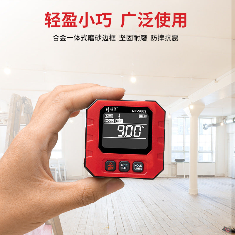 Jingming NF-566 Digital Inclinometer – High-Precision Laser Angle