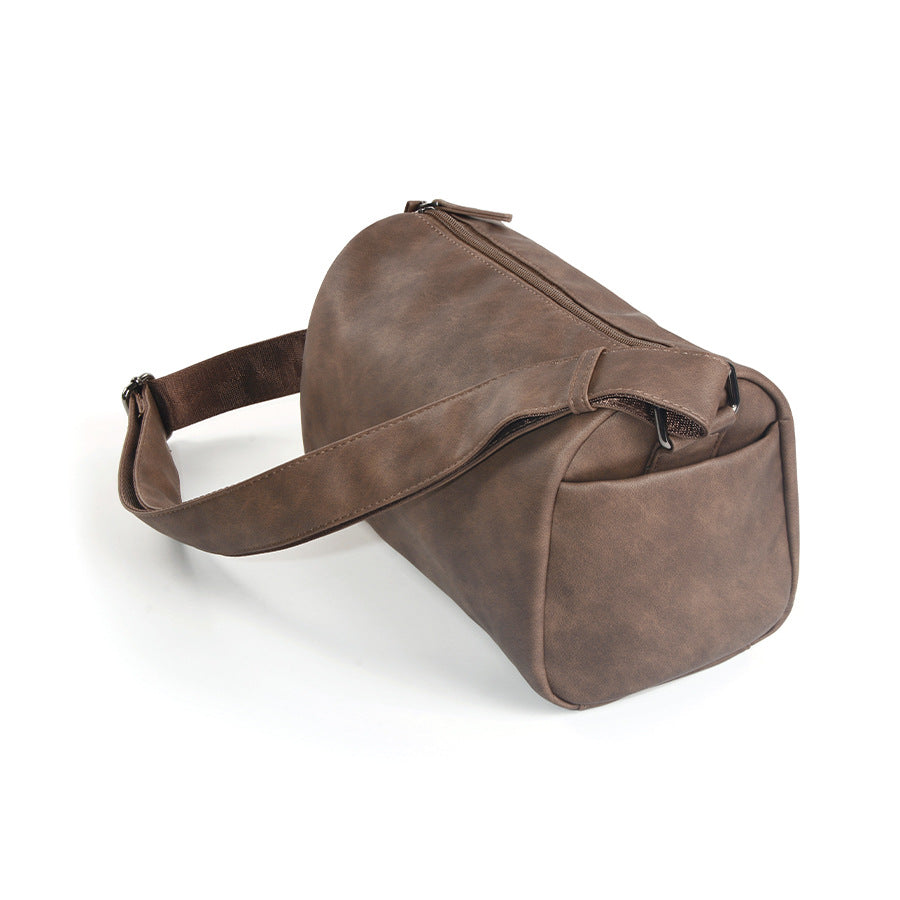 Men’s Soft Casual Shoulder Bag – 2025 Minimal Style