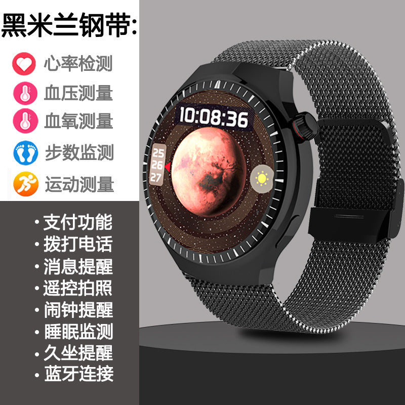 2024 Smartwatch with Blood Glucose Monitoring – Health Tracker