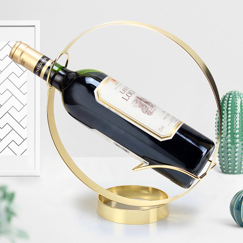 European-Style Wine Rack – Modern Home Décor Display