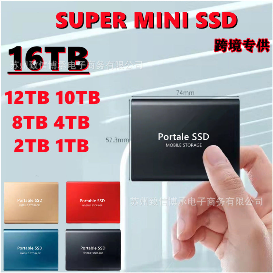 STOCK-Portable SSD Mobile Drive 1TB–16TB Fast Storage