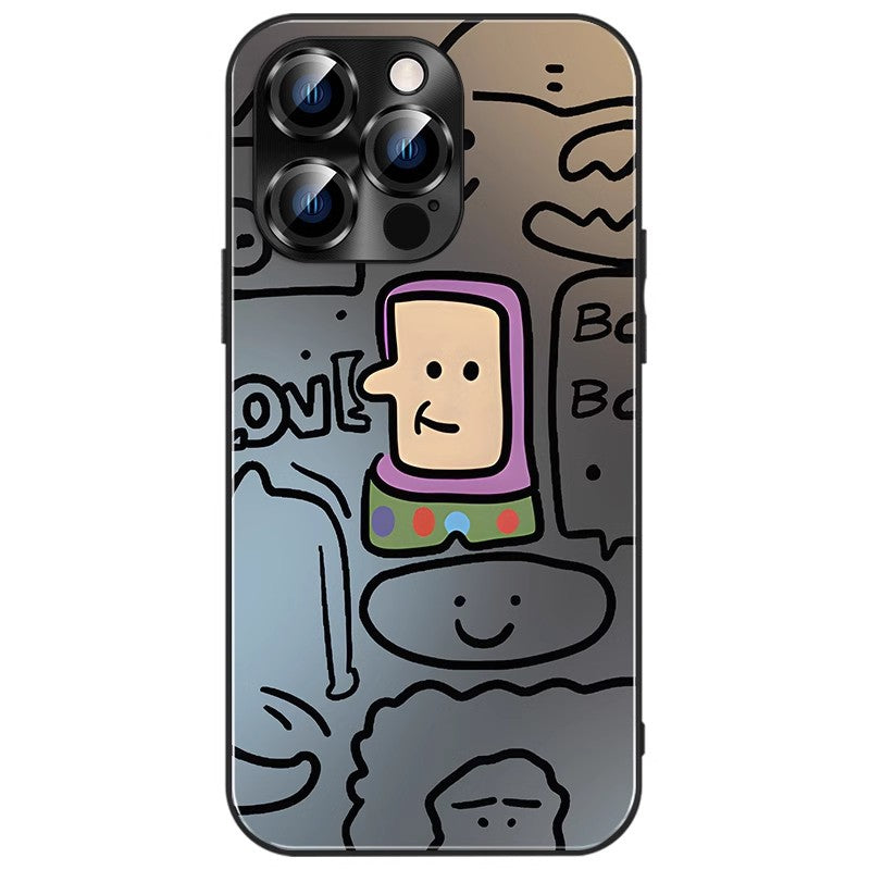 INSTOCK- Buzz Lightyear Glass iPhone Case – Stylish & Full Cover