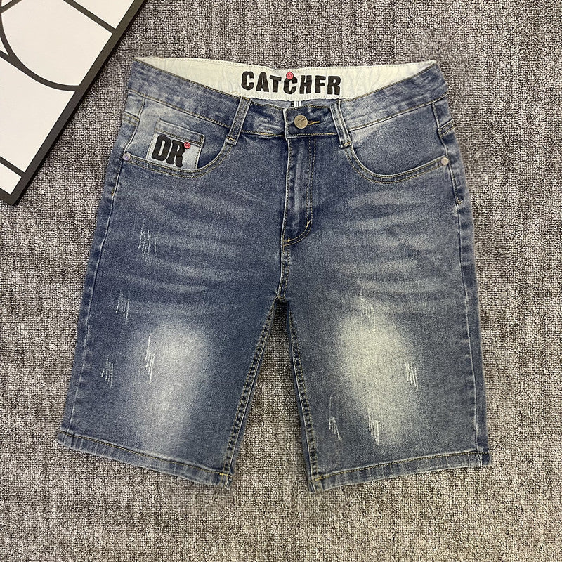 Men’s Slim Stretch Denim Shorts