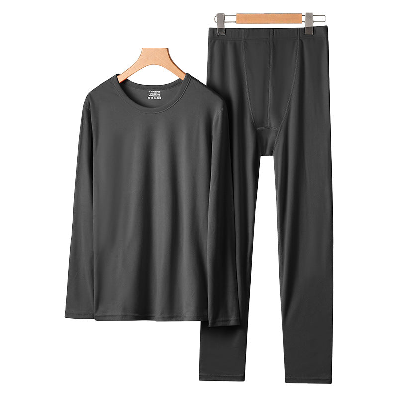 Men’s Plus Velvet Thermal Underwear Set Winter Youth