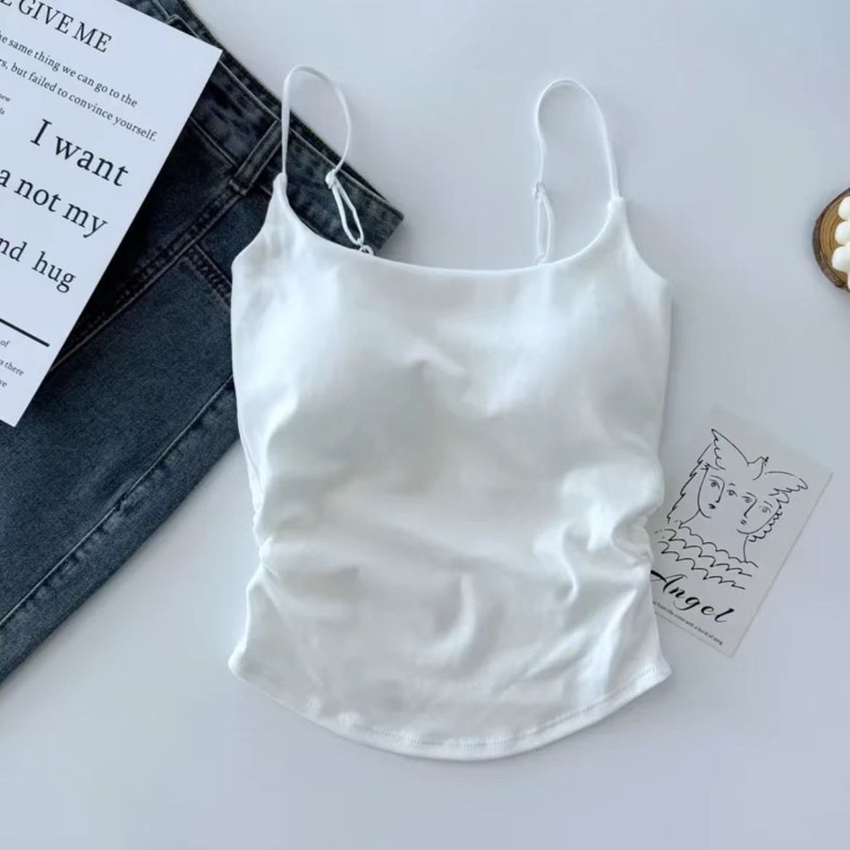 INSTOCK-Mangatine Cotton Camisole – Korean Style Summer Top