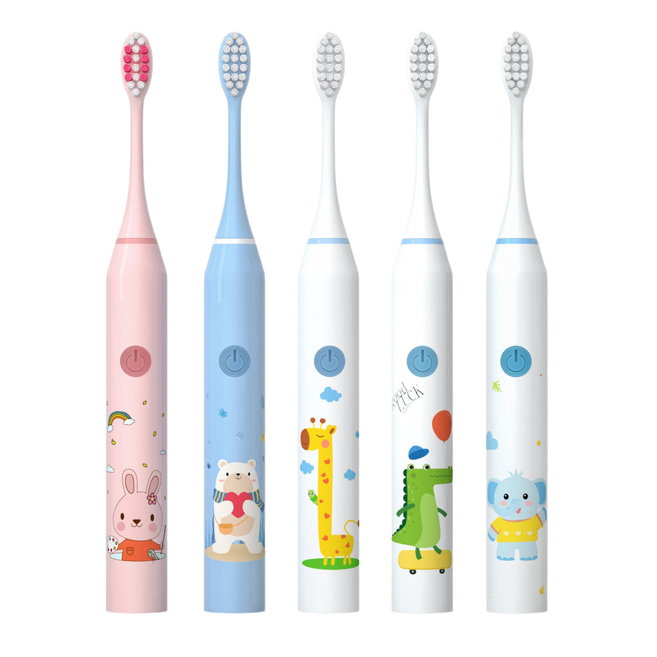 Children’s Sonic Electric Toothbrush – Cartoon Design