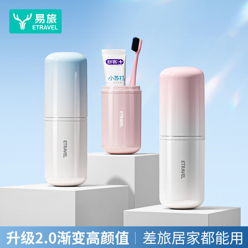 Etravel Portable Toothbrush, Toothpaste, Toothbrush Storage Box,