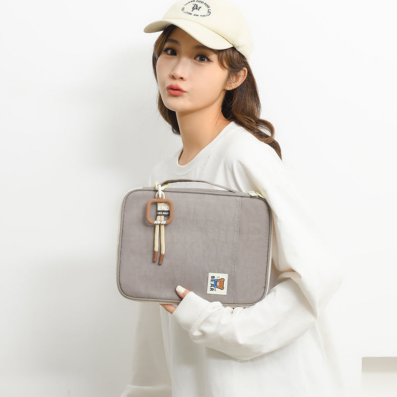 STOCK-Personalized Laptop Bag – 180° Opening & Multifunctional