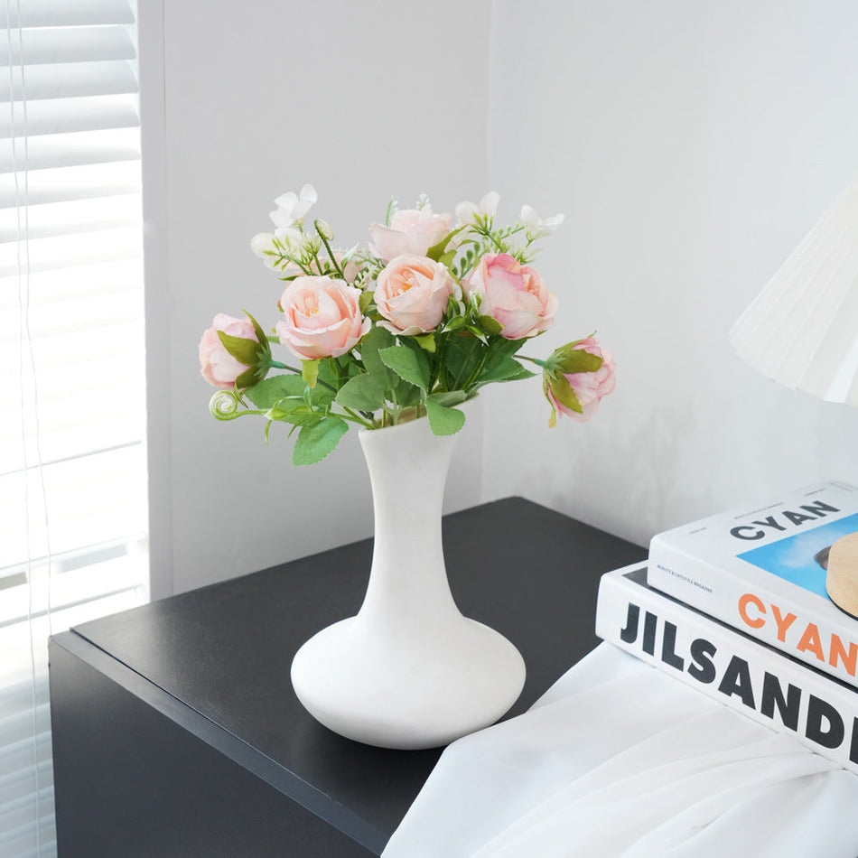 Artificial Pomegranate Rose – Small Home & Table Decoration