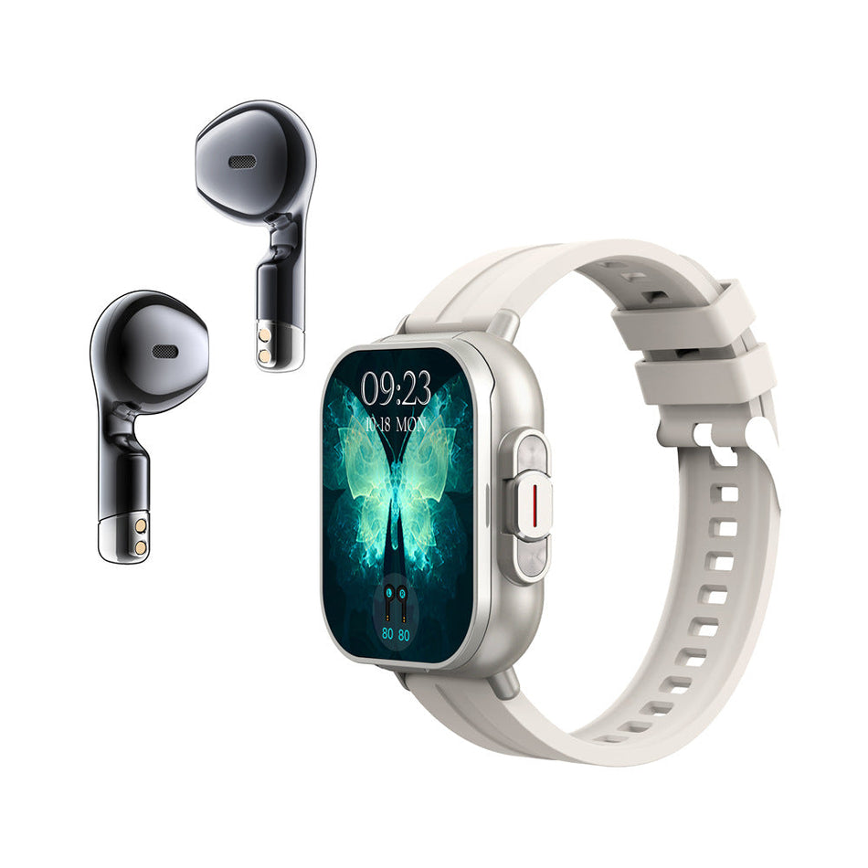 D8 Smartwatch – 2″ Screen + TWS Earbuds