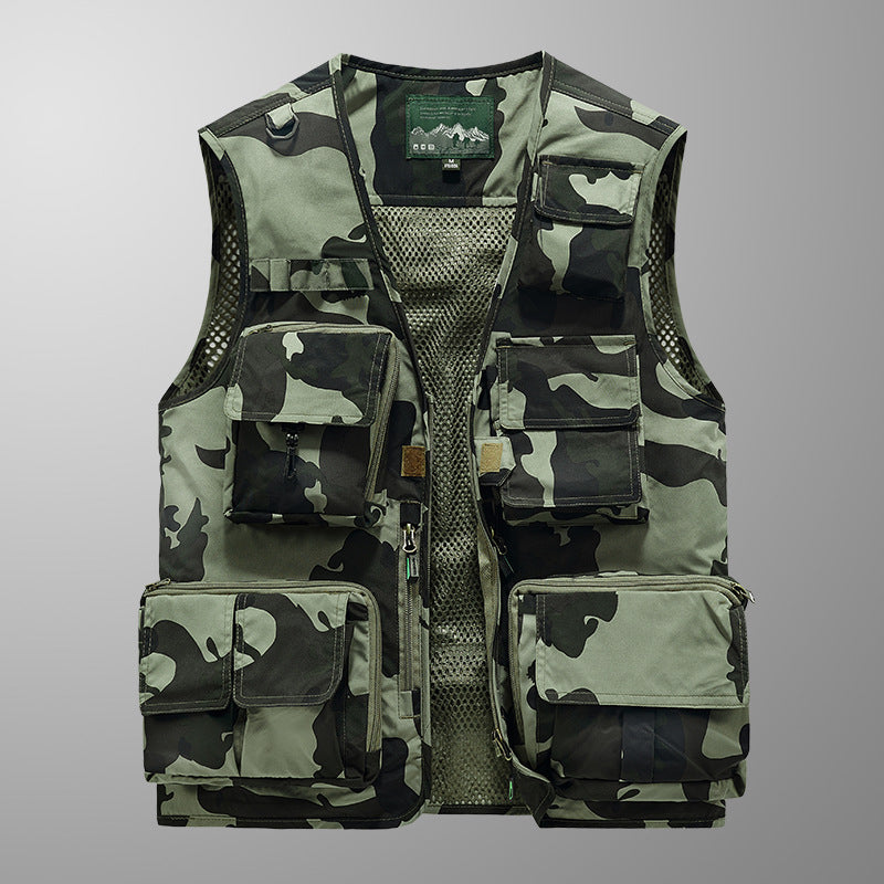 Men’s Multi-Pocket Spring & Autumn Vest 2026
