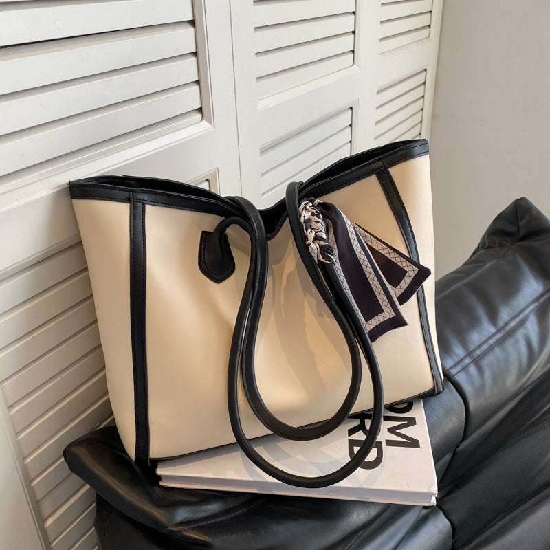 High-End Large Shoulder Tote Bag for Women