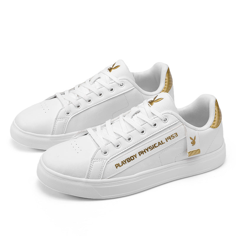 Playboy 2025 Men’s Sneakers – Lightweight White Korean Shoes