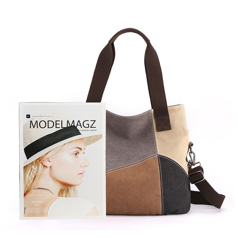 INSTOCK-Simple Fashion Women's Large Capacity Canvas Bag