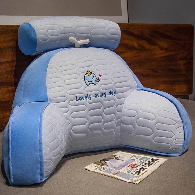 Latex Bedside and Reading Support Pillow