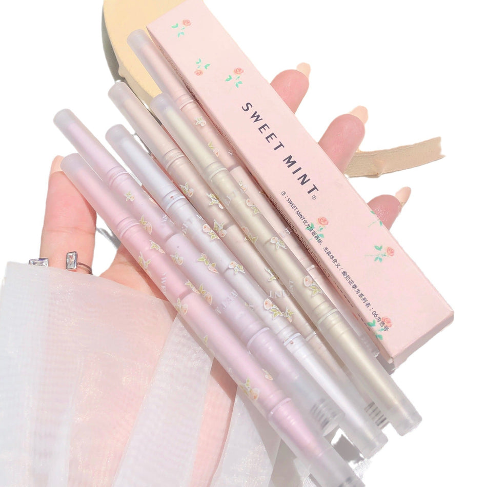 Sweet Mint Double Head Silkworm Eye Pen